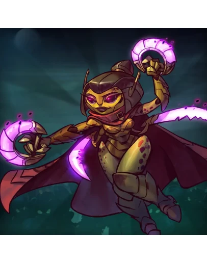 QiTara Awesomenauts Assemble Character