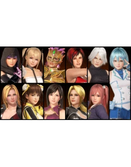 DEAD OR ALIVE 6 Core Fighters Female Fighters Set