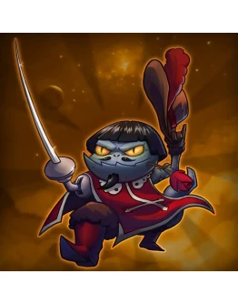 Mousquetaire Leon Awesomenauts Assemble Skin