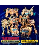Gold Autobot Skin Pack
