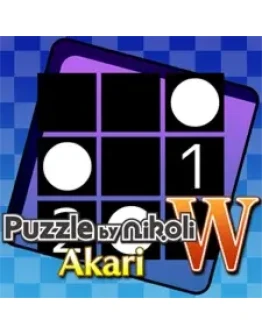 Puzzle by Nikoli W Akari