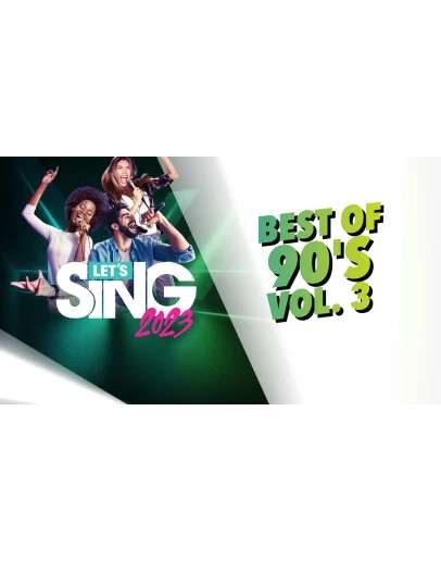 Lets Sing 2023 Best of 90s Vol 3 Song Pack