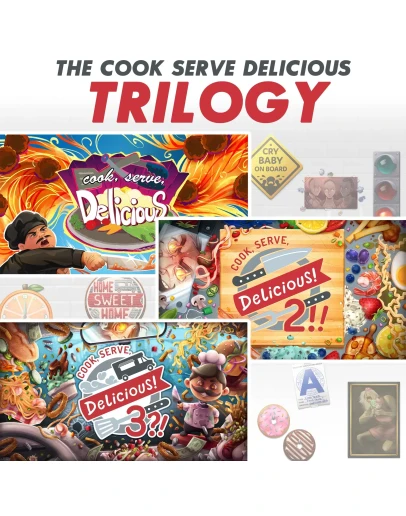 Cook Serve Delicious Trilogy Bundle Cook Serve Delicious Trilogy Bundle