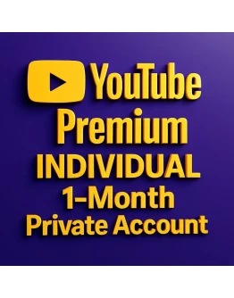 YouTube Premium 1 МЕСЯЦ ЧАСТНЫЙ АККАУНТ YouTube Premium 1 МЕСЯЦ ЧАСТНЫЙ АККАУНТ