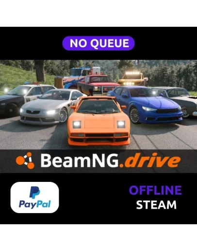 BeamNG.drive Steam Offline NO QUEUE PAYPAL