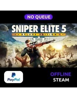 Sniper Elite 5 Deluxe edition Steam Offline PAYPAL Sniper Elite 5 Deluxe edition Steam Offline PAYPAL