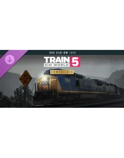 Train Sim World 5: CSX C40-8W Loco Add-On DLC