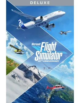Microsoft Flight Simulator Deluxe 40th Anniversary Edit Microsoft Flight Simulator Deluxe 40th Anniversary Edit