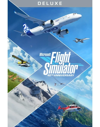 Microsoft Flight Simulator Deluxe 40th Anniversary Edit Microsoft Flight Simulator Deluxe 40th Anniversary Edit