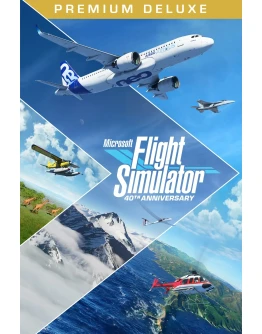 Microsoft Flight Simulator Premium Deluxe 40th Annivers Microsoft Flight Simulator Premium Deluxe 40th Annivers
