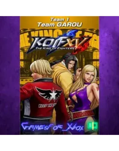 KOF XV DLC Characters Team GAROU XBOXDLC
