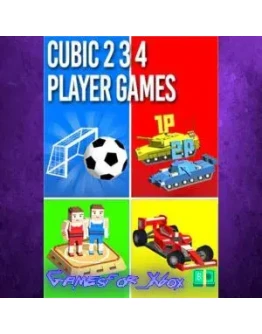 Cubic 2 3 4 Player Games XBOX