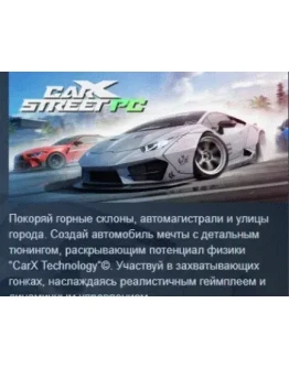 CarX Street АВТОДОСТАВКА STEAM РОССИЯ