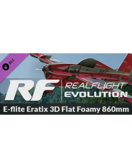 RealFlight Evolution - E-flite Eratix 3D Flat Foamy 860