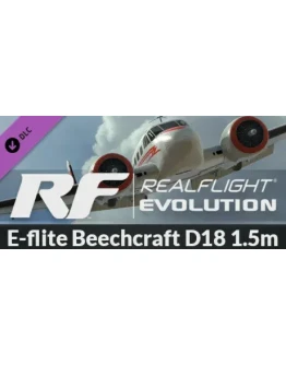 RealFlight Evolution - E-flite Beechcraft D18 1.5m DLC