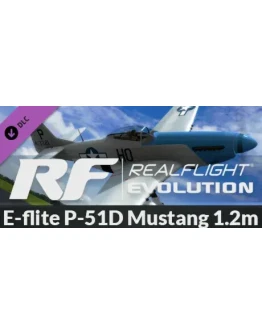 RealFlight Evolution - E-flite P-51D Mustang 1.2m DLC