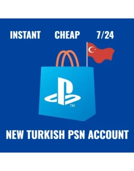НОВАЯ ТУРЕЦКАЯ аккаунт Playstation/PSN ТУРЕЦКАЯ
