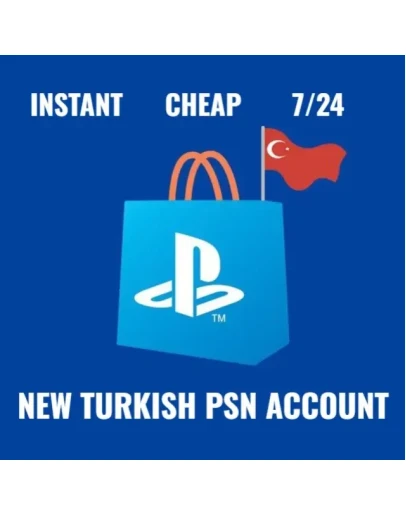 НОВАЯ ТУРЕЦКАЯ аккаунт Playstation/PSN ТУРЕЦКАЯ