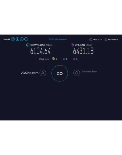 AmneziaWG VPN Нидерланды 1-6 месяцев