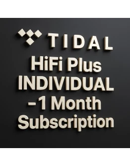 Tidal Hifi Plus 1 месяцЛичный аккаунт Tidal Hifi Plus 1 месяцЛичный аккаунт