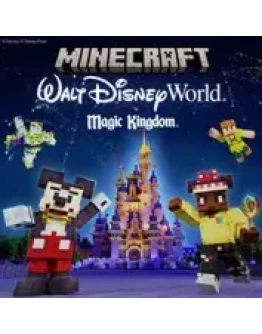 Minecraft Walt Disney World Magic Kingdom XBOX.