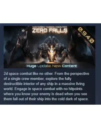 Wayward Terran Frontier: Zero Falls STEAM GIFT РОССИЯ