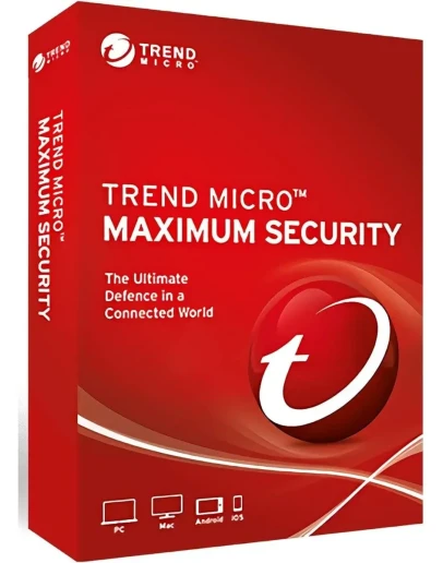 Trend Micro Максимальная безопасность 2 года - 3 устрой