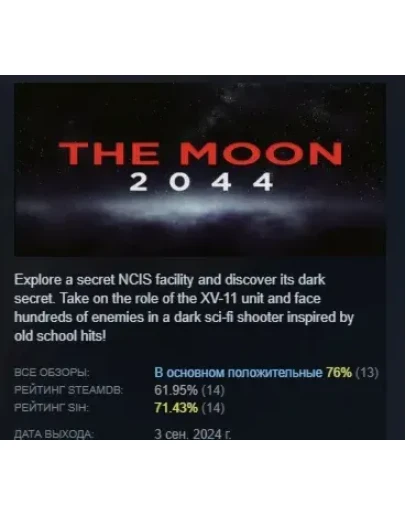 The Moon 2044 АВТОДОСТАВКА STEAM РОССИЯ