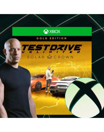 Test Drive Unlimited Solar Crown GOLD XBOX SERIES XS Test Drive Unlimited Solar Crown GOLD XBOX SERIES XS