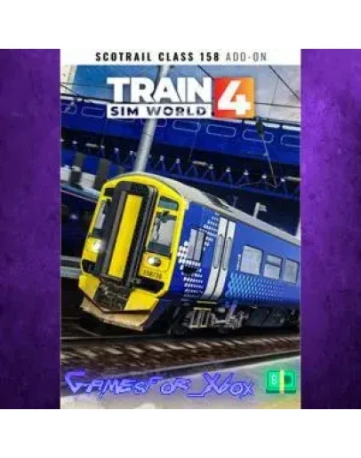 Train Sim World 4 ScotRail BR Class 158 XBOX DLC