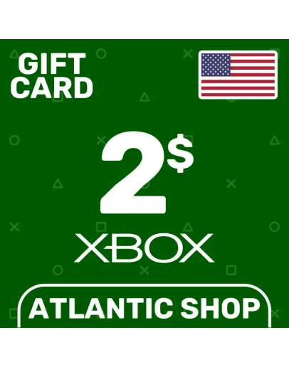 Карта Пополнения Xbox 2 (USD) США