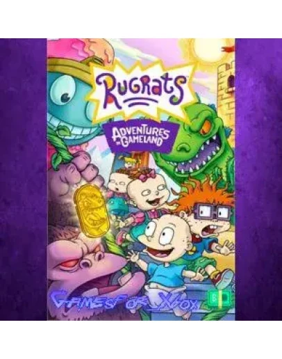 Rugrats Adventures in Gameland XBOX Rugrats Adventures in Gameland XBOX