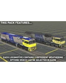 Trainz 2022 DLC - C44aci Locomotive - Xstrata/Glencore