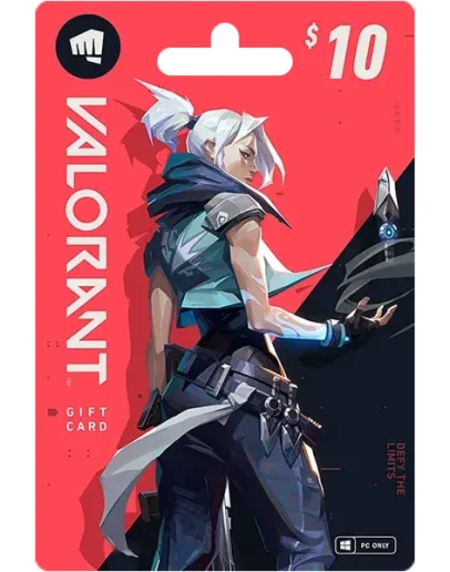 RIOT VALORANT + LEAGUE OF LEGENDS 10 USD CARD США