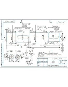 Чертеж детали 
