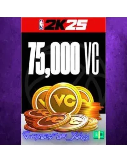 NBA 2K25 75,000 Virtual Currency Pack XBOX DLC