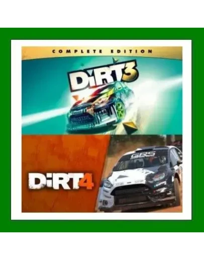 DIRT 3 + DIRT 4+ 20 ИгрSteam0 КартыАКЦИЯ