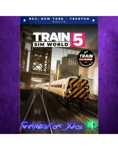 Train Sim World 5 NEC: New York - Trenton XBOX DLC Train Sim World 5 NEC: New York - Trenton XBOX DLC
