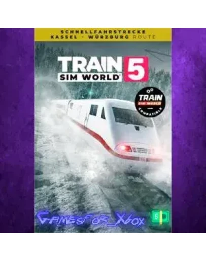 Train Sim World 5 Schnellfahrstrecke Kassel XBOX DLC Train Sim World 5 Schnellfahrstrecke Kassel XBOX DLC