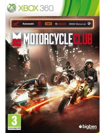 149 XBOX 360 Motorcycle Club + Mortal Kombat Ark +6
