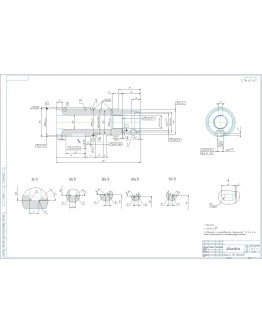 Чертеж детали 