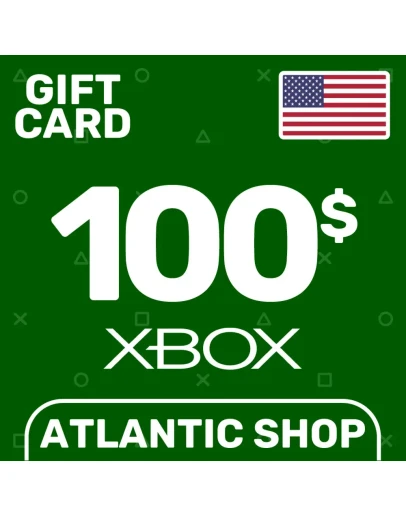 Карта Пополнения Xbox 100 (USD) США Карта Пополнения Xbox 100 (USD) США