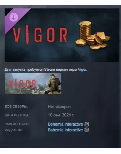 Vigor - Prepper's Small Fortune DLC STEAM РОССИЯ