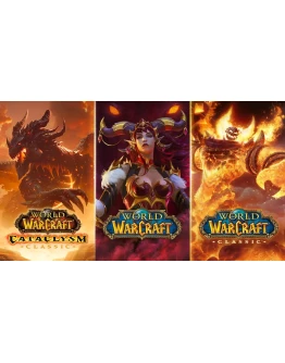 World of Warcraft Подписка 1/3/6/12 Украина