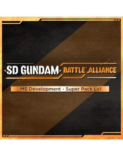SD GUNDAM BATTLE ALLIANCE MS Development Super Pack Lv