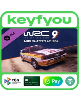 WRC 9 Audi Quattro A2 1984 / STEAM DLC КЛЮЧ