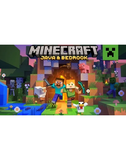 MINECRAFT: JAVA &amp BEDROCK EDITION PC (USA) КЛЮЧ