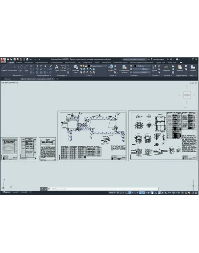 Проект строительства эстакады инженерных сетей
