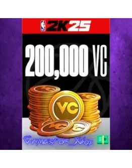 NBA 2K25 200,000 Virtual Currency Pack XBOX DLC NBA 2K25 200,000 Virtual Currency Pack XBOX DLC
