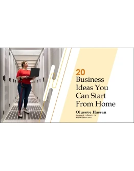 20 бизнес-идей, которые можно начать из дома 20 бизнес-идей, которые можно начать из дома